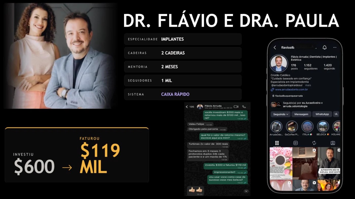 Caso Dr. Flávio e Dra. Paula